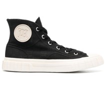 High-Top-Sneakers mit Monogramm