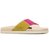 Flache Hippie Sandalen