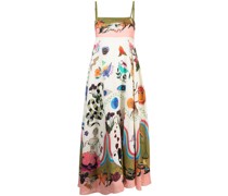 Evergreen Leinenkleid