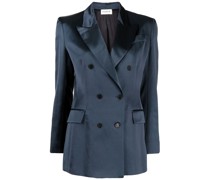 P.A.R.O.S.H. Doppelreihiger Blazer aus Satin