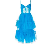 Gestuftes Minikleid