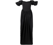 Schulterfreies Maxikleid