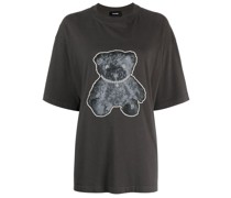 T-Shirt mit Teddybär-Print