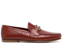 Loafer mit Kroko-Optik