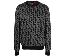 Pullover mit Pferde-Print