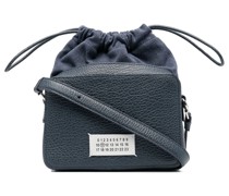 Schultertasche mit Logo-Patch