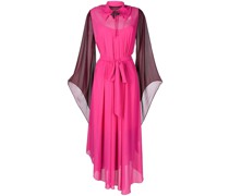 belted-waist kaftan