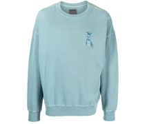 Musium Div. Sweatshirt mit Logo-Stickerei