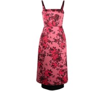 Tiffany Taft-Kleid mit blumigem Print