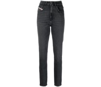 Gerade High-Waist-Jeans