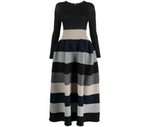 Geripptes Kleid