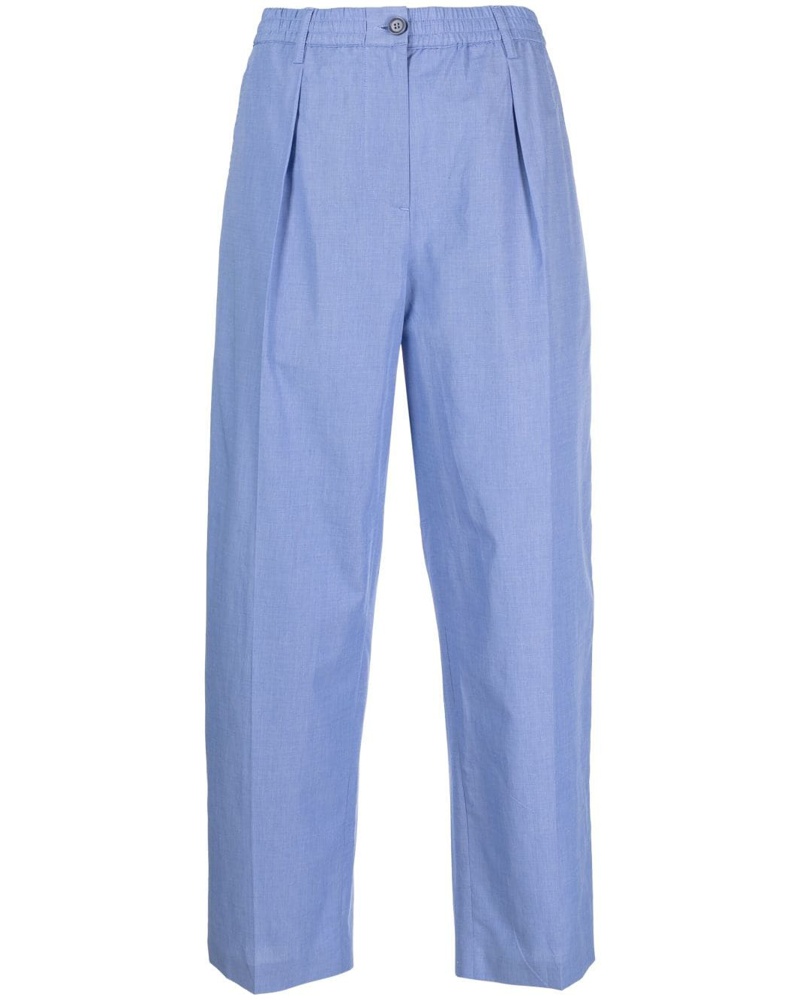 ASPESI Damen Straight-Leg-Hose mit Falten ASPESI Damen Straight-Leg-Hose mit Falten