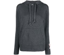 Kaschmirpullover mit Kapuze