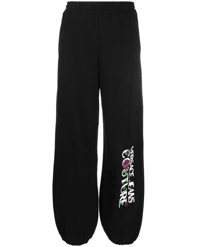 Versace Jeans Damen Jogginghose mit Logo-Print Versace Jeans Damen Jogginghose mit Logo-Print