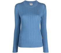 Gerippter Strickpullover