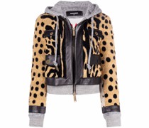 Hoodie mit Leoparden-Print
