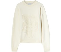 Pullover mit Body Scan-Stickerei