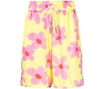 Shorts mit Blumen-Print