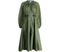 A-Linien-Kleid mit Falten