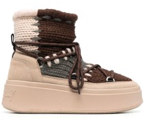 Gestrickte Stiefeletten