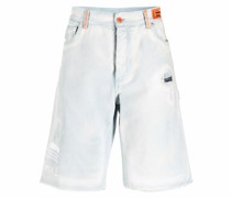 Jeans-Shorts im Distressed-Look