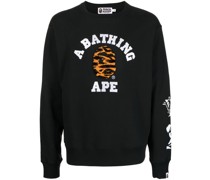 A BATHING APE® Sweatshirt mit Logo-Print