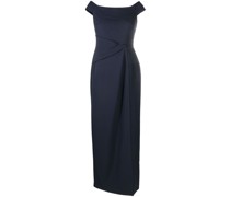 Schulterfreies Maxikleid