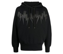 Jumbled Bolt cotton hoodie