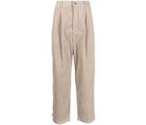 Straight-Leg-Hose mit Bundfalten