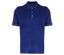 Poloshirt mit Frottee-Optik