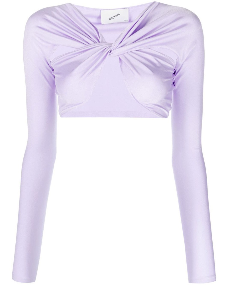 COPERNI Damen Gerafftes Top mit Cut-Out