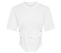 Corsage-T-Shirt aus Bio-Baumwolle