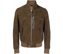Harrington Bikerjacke aus Wildleder