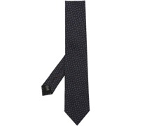 Seidenkrawatte mit Jacquardmuster