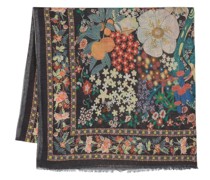 Schal mit Blumen-Print