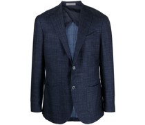Einreihiges Chambray-Sakko