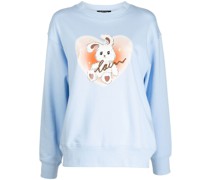 Sweatshirt mit grafischem Print