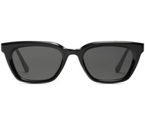 Sonnenbrille mit breitem Gestell