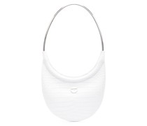 Handtasche mit Kroko-Effekt