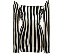 Gestreiftes Minikleid