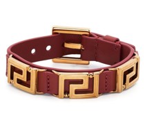 Lederarmband mit Greca-Anhänger