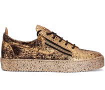 Frankie Sneakers mit Kroko-Optik