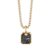 18kt Roman Gelbgoldamulett