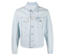 x Sal Barbier Jeansjacke mit Pfeilen
