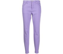 P.A.R.O.S.H. Schmale Cropped-Jeans
