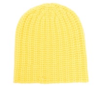 Grob gestrickte Kaschmirmütze