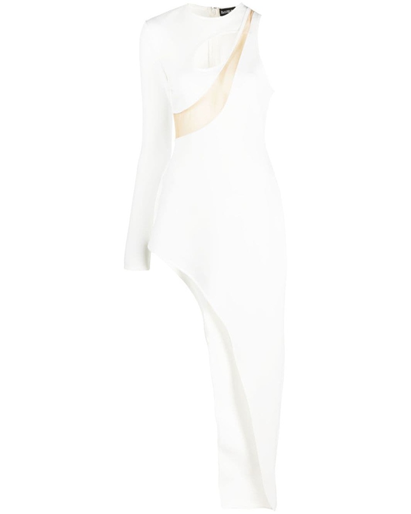 David Koma Damen Asymmetrisches Kleid OR7069 David Koma Damen Asymmetrisches Kleid OR7069