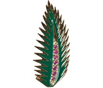 Palmenblatt-Ohrring aus 14kt Gold