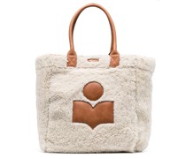 Shopper mit Logo-Print