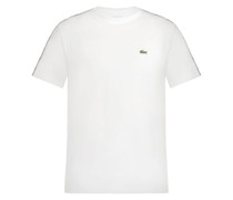 T-Shirt mit Logo-Streifen